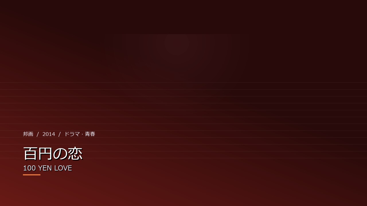 百円の恋（2014年）
