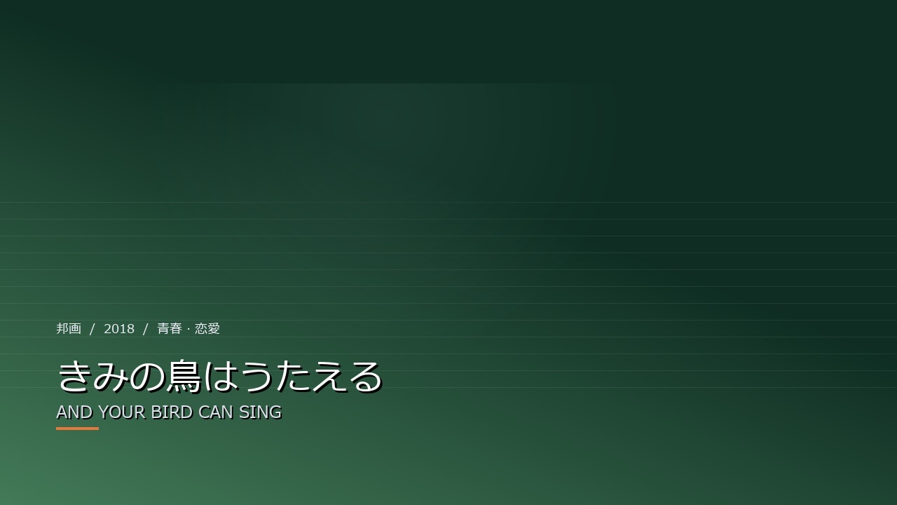 きみの鳥はうたえる(2018年・邦画)のイメージ