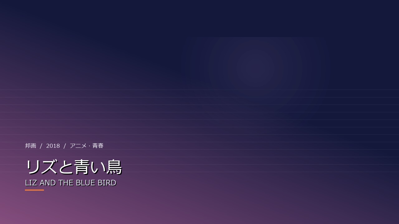 リズと青い鳥(2018年)